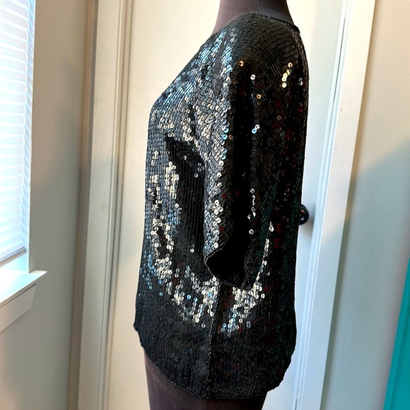 Vintage sequin shirt - Picture 3 of 4